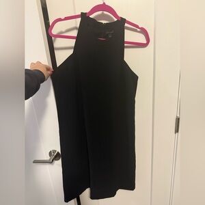 Ann Taylor Little Black Dress with Bow Detailing
